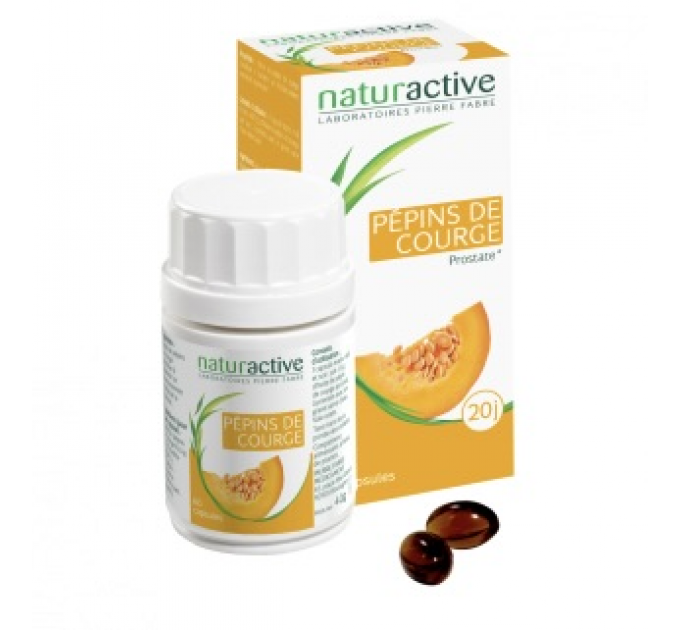 Комплекс для простаты Pépins de Courge NATURACTIVE 60 капсул