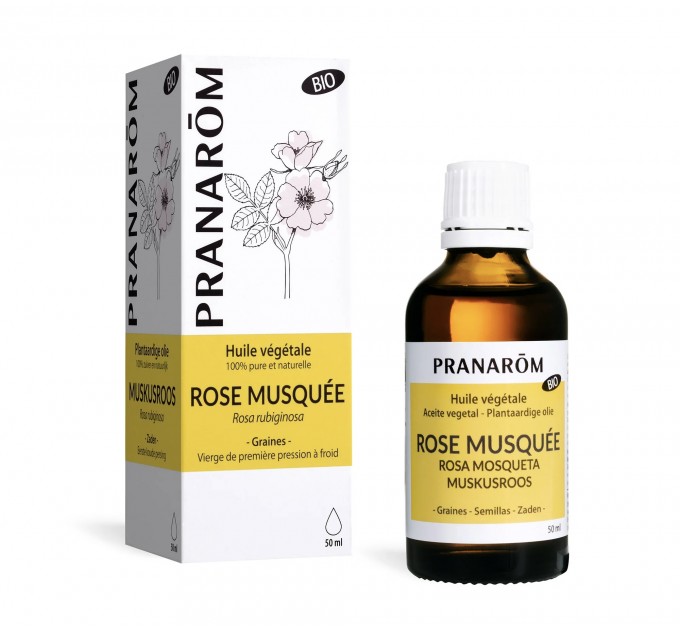 Масло мускусная роза PRANAROM Huile Santé Beauté Rose Musquée 50 мл