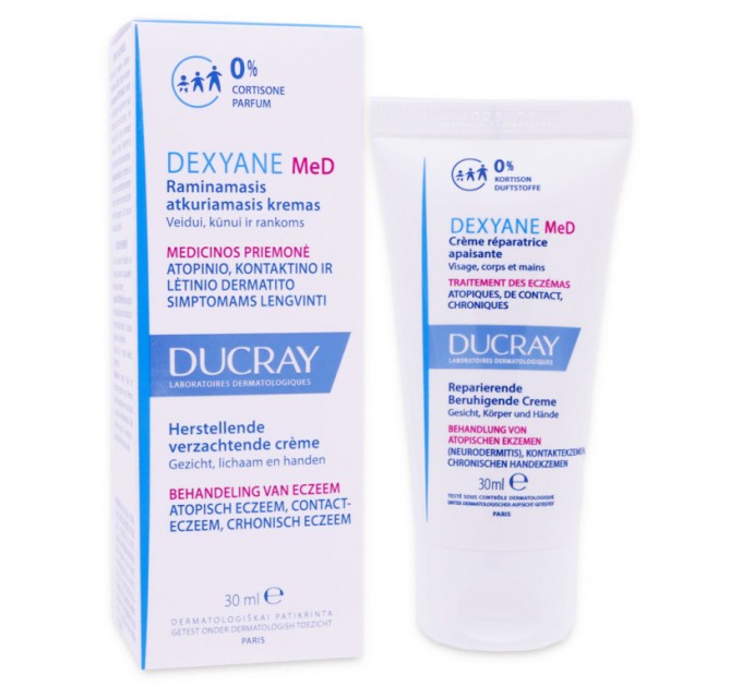 Крем от экземы DUCRAY Dexyane Med Creme TRAITEMENT des Eczemas 30 мл