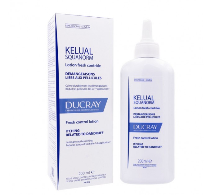 Лосьон от перхоти с цинком Ducray Kelual Squanorm Lotion 200 ml