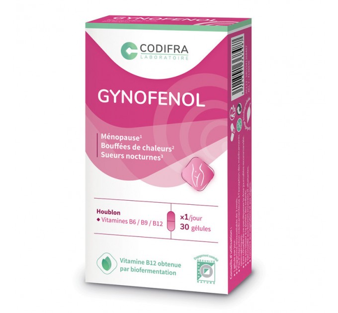 Комплекс при менопаузе GYNOFENOL CODIFRA 30 капсул