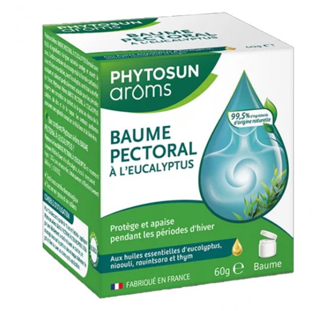 Бальзам с эвкалиптом PHYTOSUN AROMS Baume Hiver Eucalyptus 60 гр