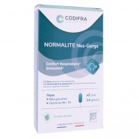 Поддержка дыхательных путей и иммунитета CODIFRA Normalite NEZ Gorge 14 капсул