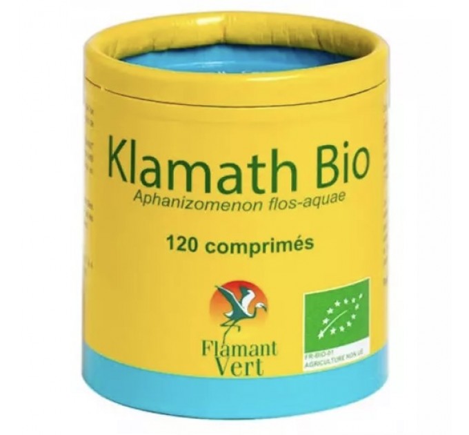 Комплекс на основе микроводоросли Klamath Flamant Vert 120 таблеток