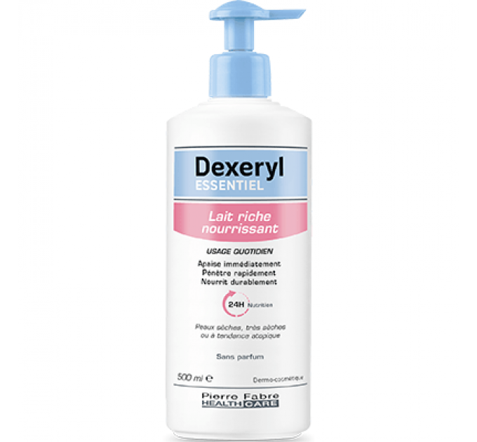Питательное молочко DEXERYL Essentiel Lait Riche 500 мл