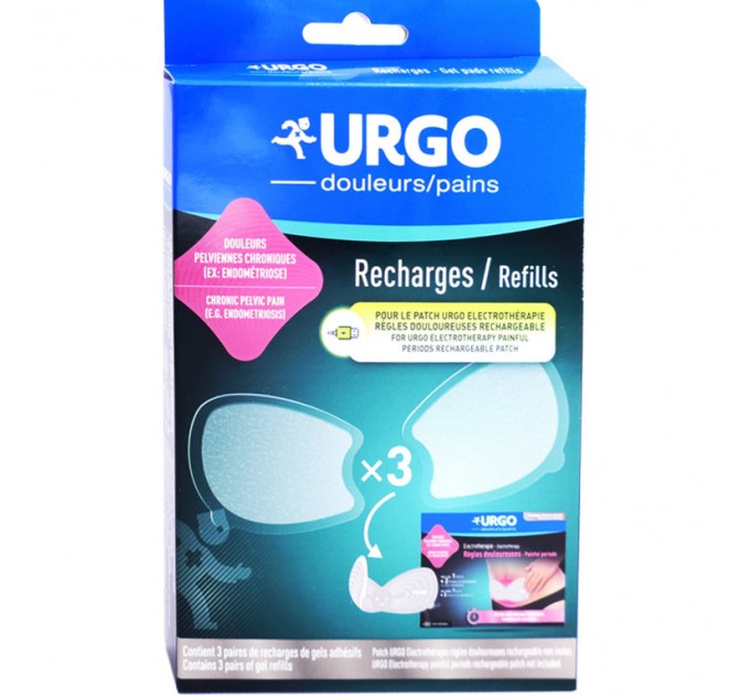 Пластырь при болезненной менструации Recharge Patch Règles Douloureuses URGO