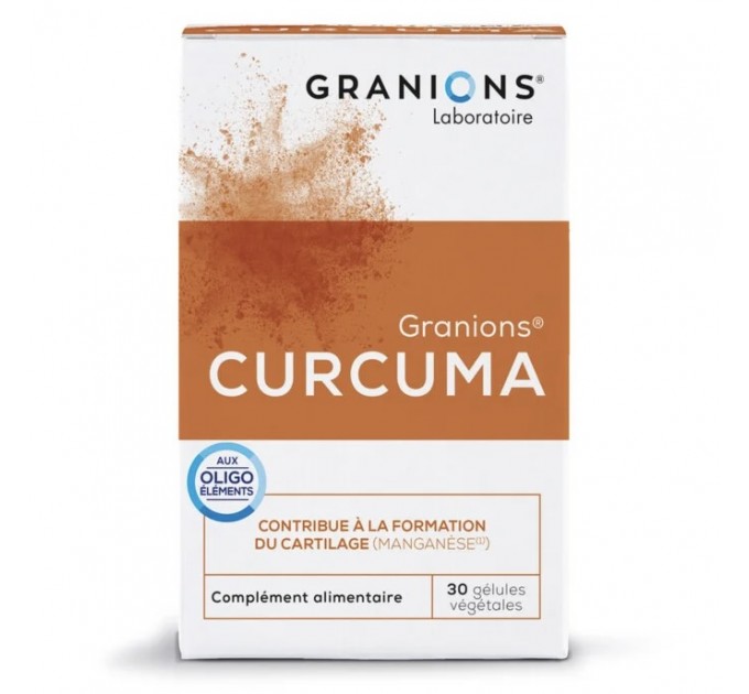 Комплекс Куркума для суставов CURCUMA de GRANIONS 30 капсул