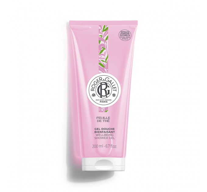 Гель для душа Roger & Gallet Gel douche Bienfaisant Feuille de Thé 200 мл