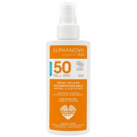 Детский солнцезащитный спрей Sun BIO SPF50 ALPHANOVA 125 g