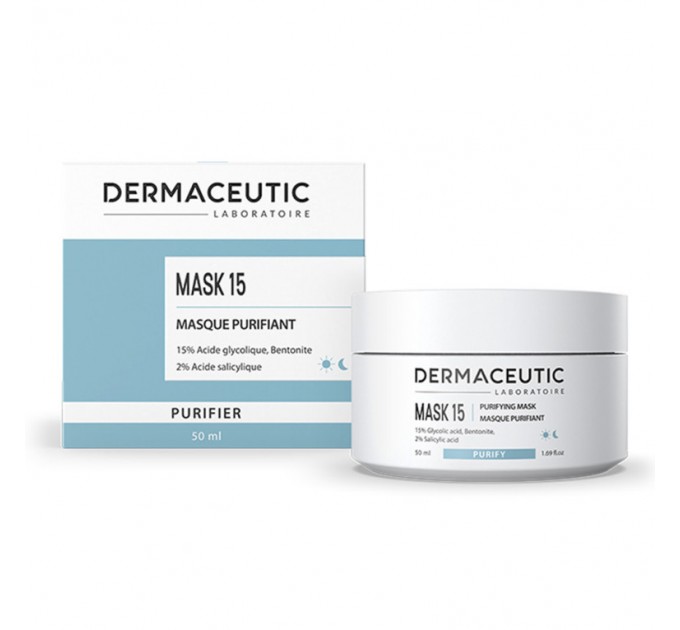 Очищающая маска Mask 15 DERMACEUTIC 50 мл