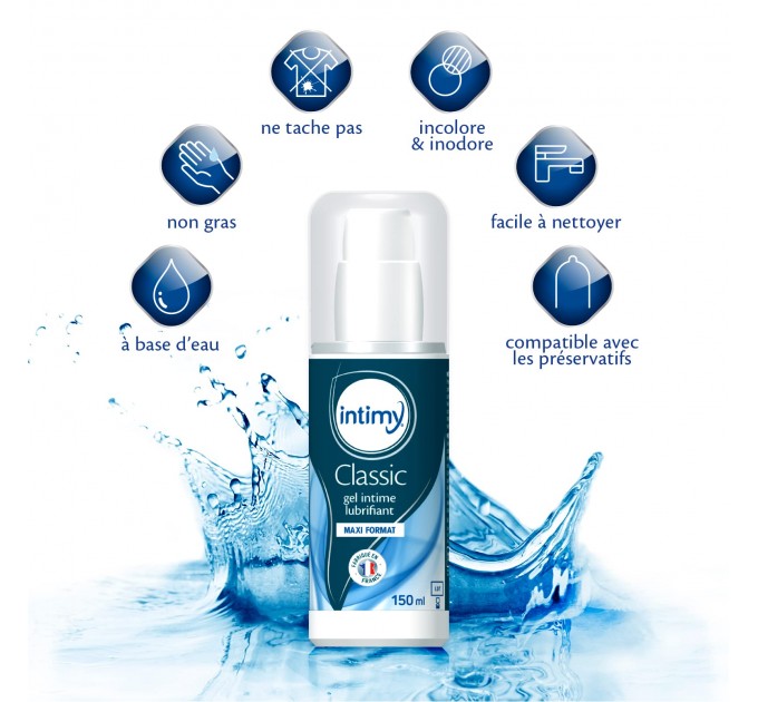 Гель-смазка для интимной гигиены Gel lubrifiant intime INTIMY 150 мл