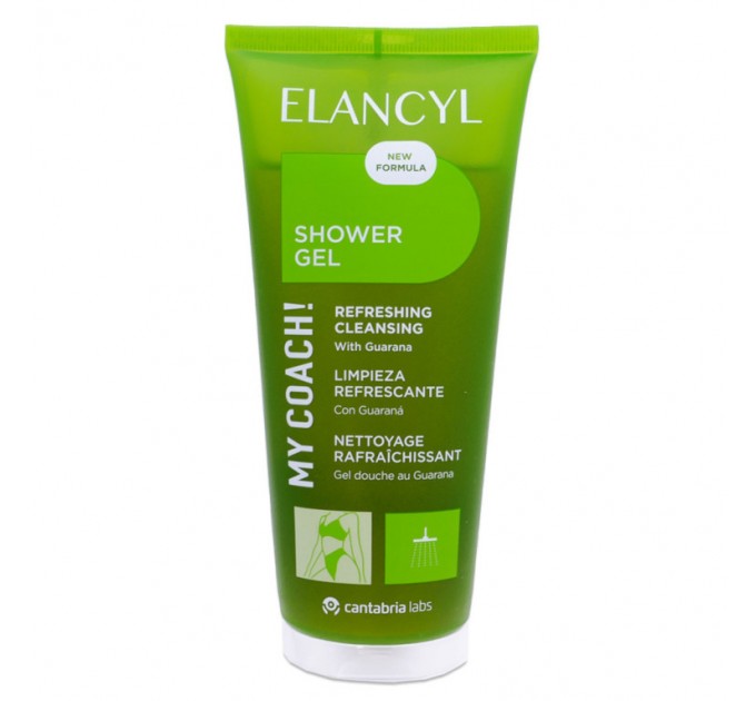 Гель для душа с гуараной Gel Douche Guarana Elancyl 200 мл