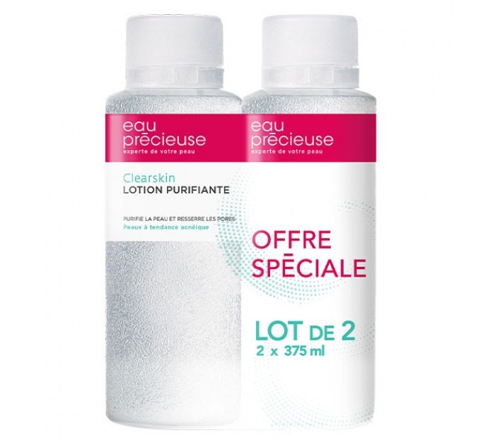 Лосьон для жирной кожи Eau Précieuse OMEGA PHARMA 2 бутылки