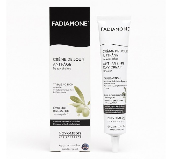 Дневной антивозрастной крем FADIAMONE Crème de jour от SINCLAIR 30 мл для сухой кожи