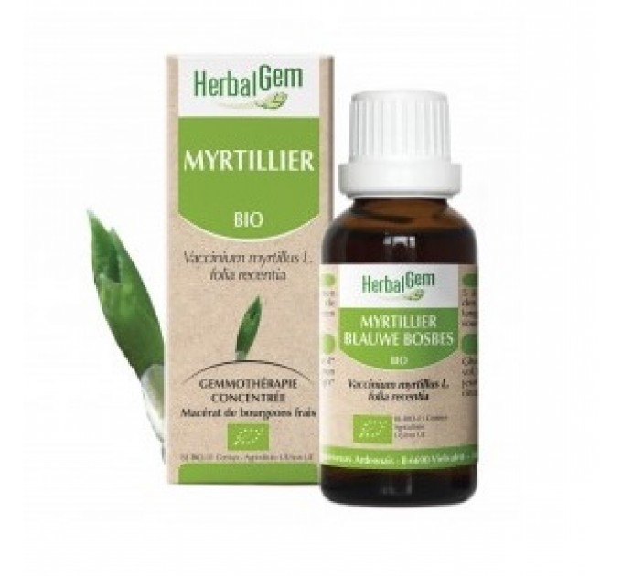 Геммотерапия с черникой Myrtillier Gemmo Concentré BIO HERBALGEM 30ml