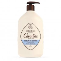 Гель для душа Roge cavailles Surgras Actif Fleur De Coton 1 л
