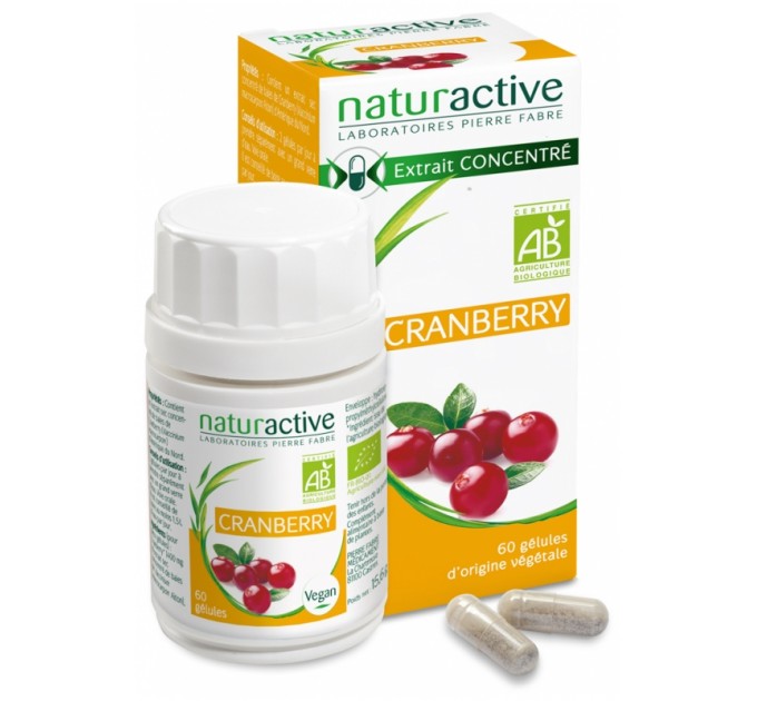 Лекарство для мочевыводящих путей Naturactive Elusanes Cranberry 60 капсул