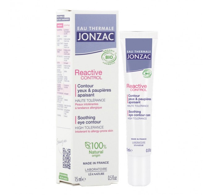 Успокаивающий крем для контура глаз и век Jonzac REactive Contour Yeux 15 мл