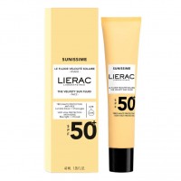 Антивозрастной защитный флюид Lierac SUNISSIME Le Fluide VELOUTE Solaire SPF50  