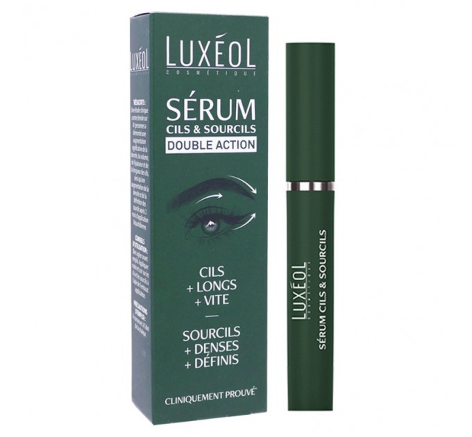 Сыворотка для роста ресниц Luxeol Serum Cils & Sourcils Double Action 4 мл