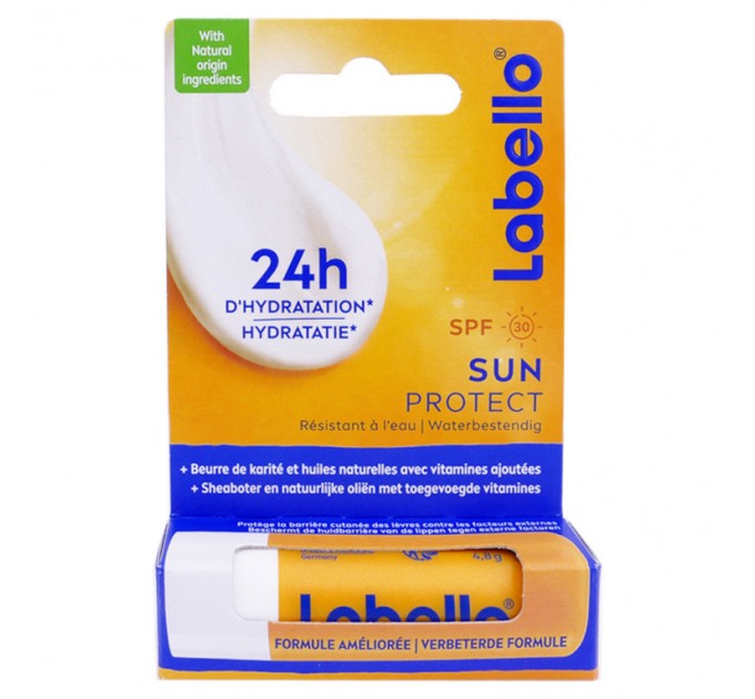 Бальзам для губ LABELLO Stick Sun Protect SPF 30 