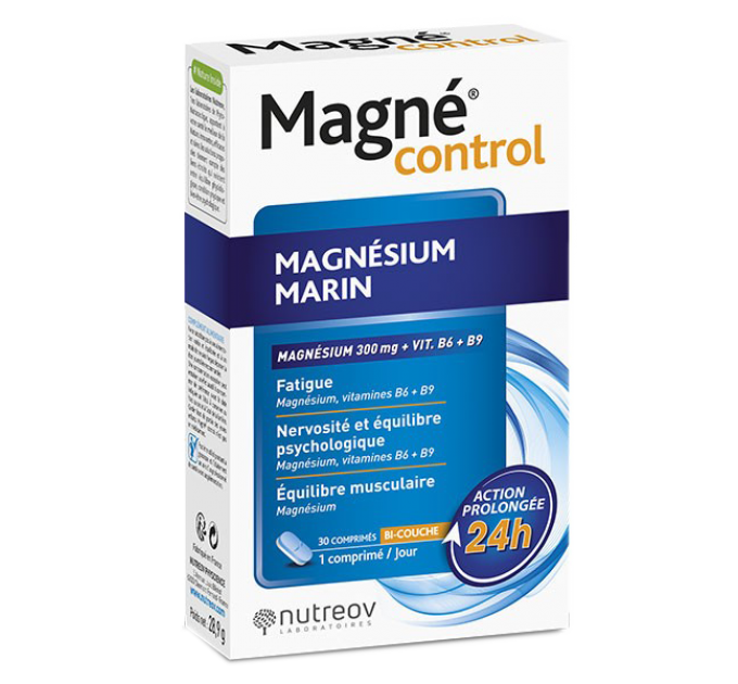 Морской магний Magne Control Magnesium 300 mg + B6 30 таблеток