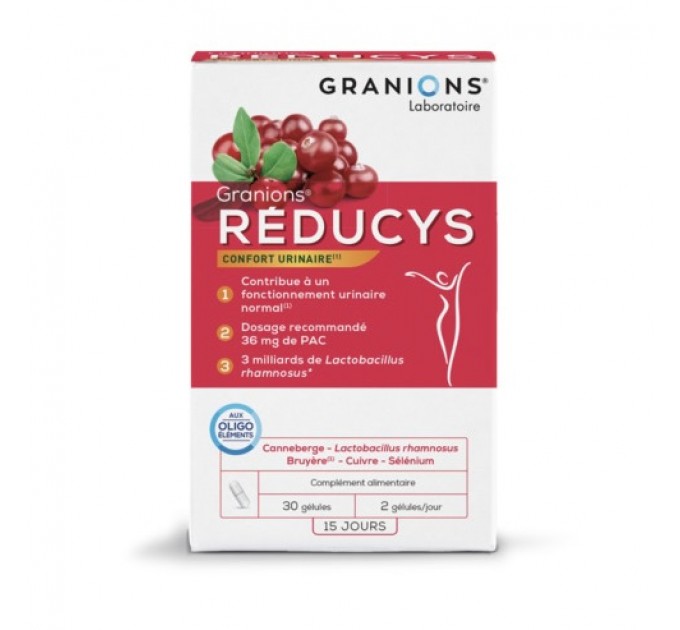 Капсулы для мочеполовой системы  Granions Reducys Urinary Comfort 2X30 капсул