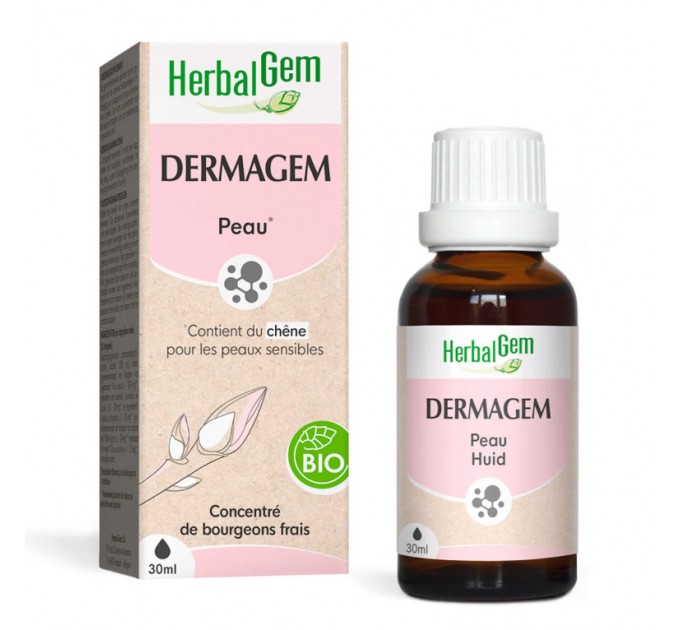 Добавка для кожи DERMAGEM Gemmo Concentré BIO Peau HERBALGEM 30 мл