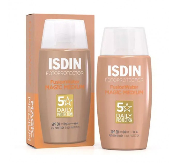 Крем от солнца Isdin Fotoprotector Fusion Water Magic Médium SPF50 50 мл