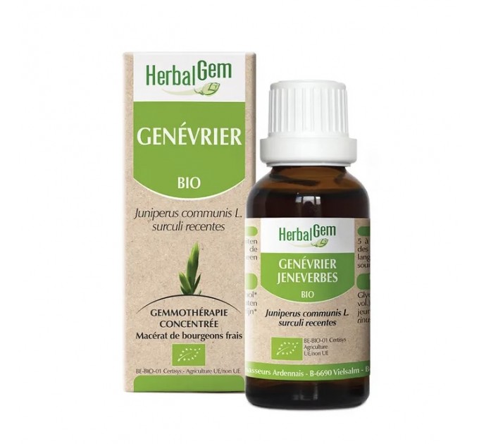 Добавка для поджелудочной Herbalgem Bio Genevrier Gemmo Concentrate 30 мл