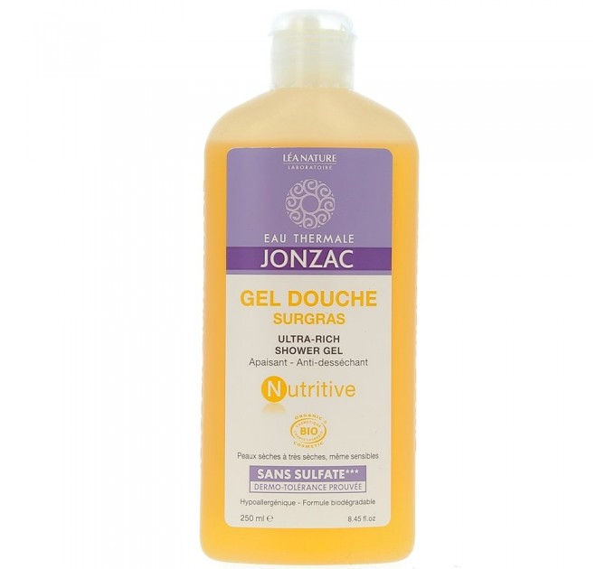 Гель для душа Jonzac Organic Nourishing Surgras 250 мл