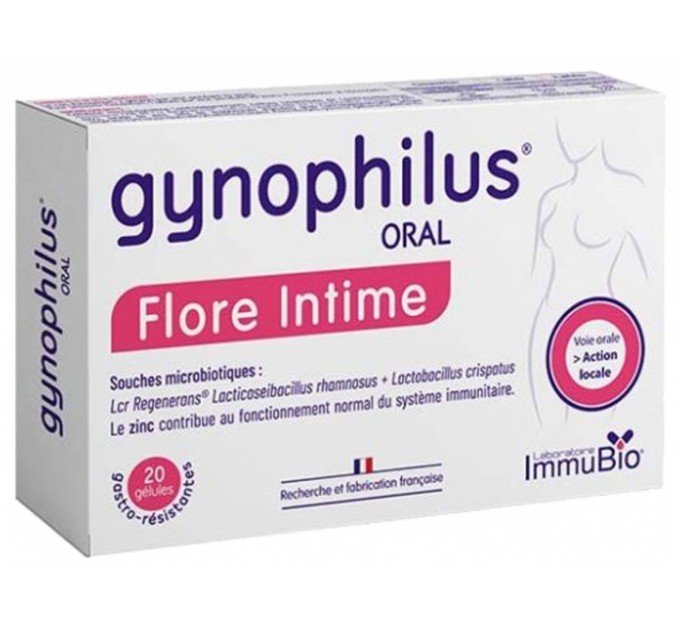 Капсулы для интимной флоры Gynophilus Oral Flore Intime 20 капсул