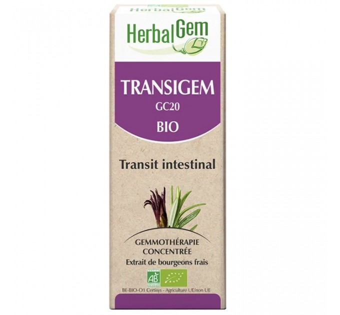 Добавка для кишечника Herbalgem Bio Transigem Gemmo Concentrate 30 мл