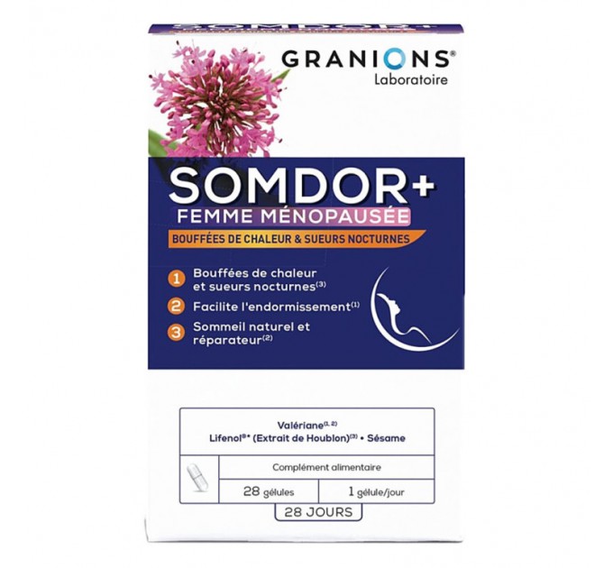 Капсулы при менопаузе GRANIONS SOMDOR+ FEMME MENOPAUSEE 28 капсул