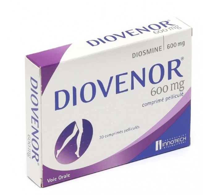 Капсулы для вен Diovenor 600 mg 30 таблеток