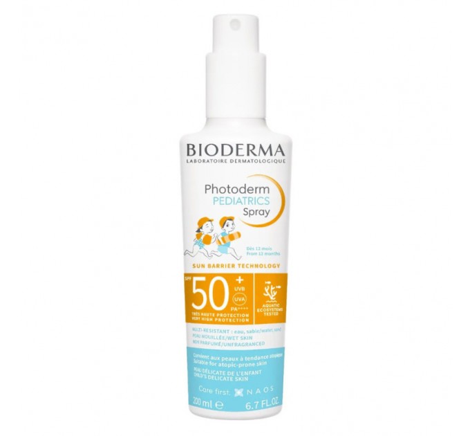 Детский спрей Bioderma Photoderm Kid 50+ Spray 200 ml