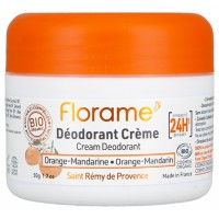 Крем дезодорант Florame Déodorant Bio Crème Orange Mandarine 50 гр