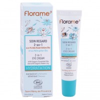 Увлажняющий гель-крем для глаз FLORAME Soin Regard 2en1 BIO Hydration 15 мл