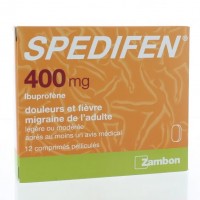 Обезболивающее и противовоспалительное Spedifen 400 mg 12 капсул