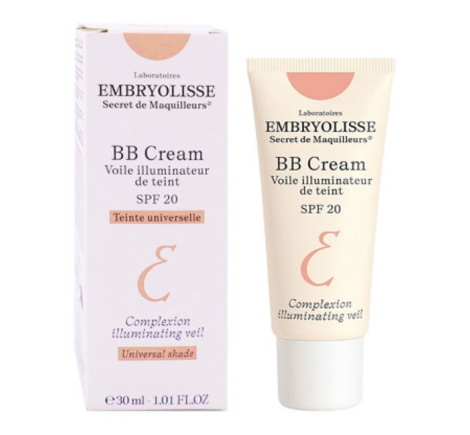 Осветляющий крем-вуаль BB cream Secret de maquilleur d’Embryolisse 20spf 30ml