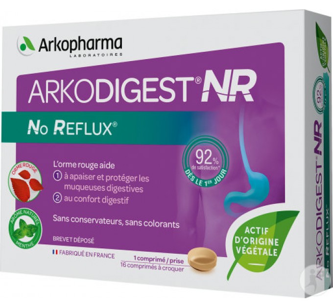 Таблетки против рефлюкса Arkopharma Arkodigest NR 16 таблеток