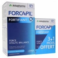 Витамины для волос и ногтей Arkopharma Forcapil Cheveux et Ongles 180 капсул + 60 капсул