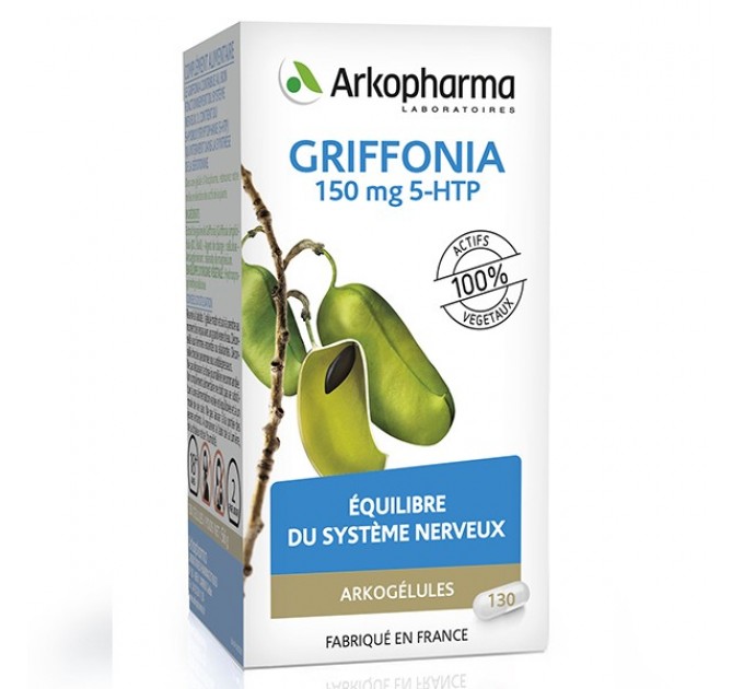 Капсулы "Нервный баланс" Arkopharma Griffonia 150 мг 130 капсул