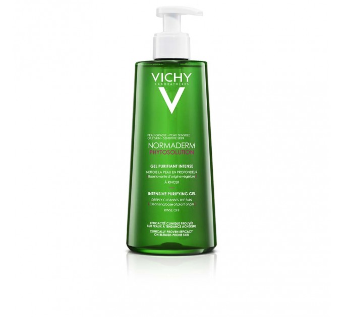 Vichy normaderm intensive purifying gel. Vichy Normaderm. Виши Нормадерм гель. Виши Нормадерм для проблемной кожи. Vichy Normaderm phytosolution.