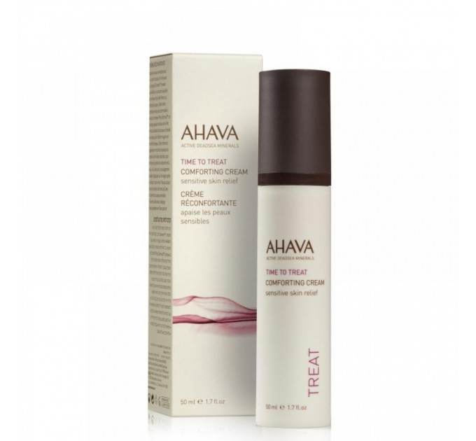 Восстанавливающий крем для хрупкой кожи Ahava Time to Treat Comforting Cream 50мл