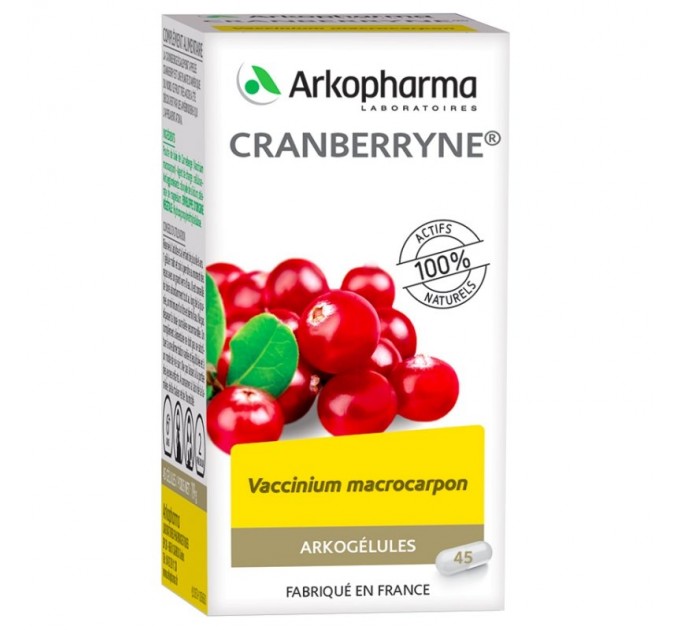 Капсулы от инфекций мочевыводящих путей Arkopharma Cranberryne 150 капсул