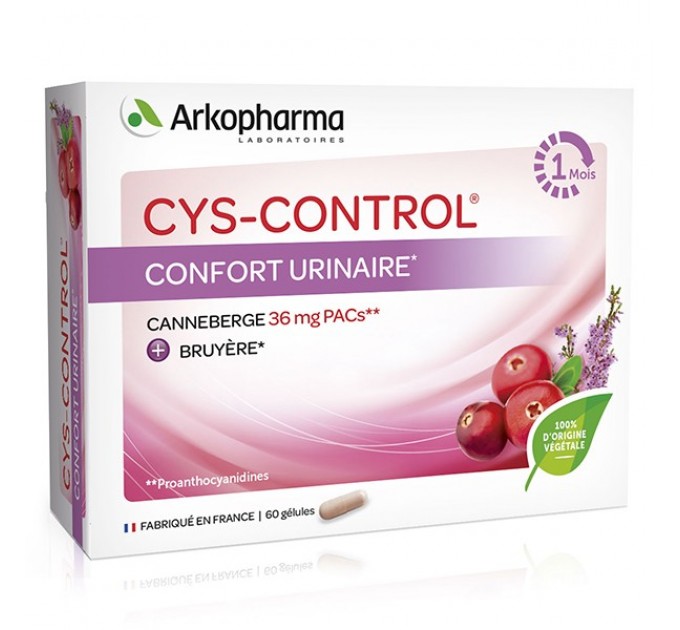 Капсулы от недержания мочи Arkopharma Cys-Control Urinary Comfort 60 капсул