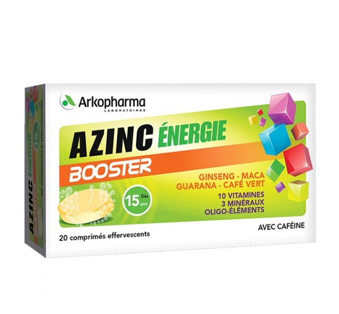 Витамины для энергии Arkopharma Azinc Energie Booster 20 таб