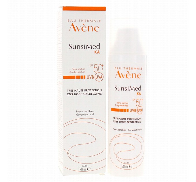 Солнцезащитный крем для чувствительной кожи Avene Sunsimed KA spf50 + 80 мл