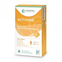 Витаминный комплекс с цинкои и витамином С Codifra Actymine 30 капсул